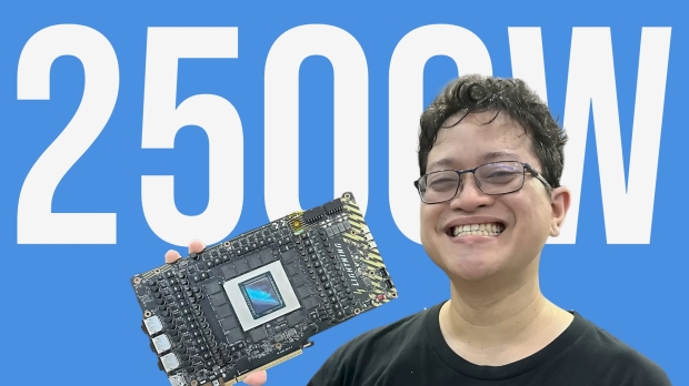 2500W extreme overclocking BIOS causes RTX 5090 Lightning Z GPU to crack