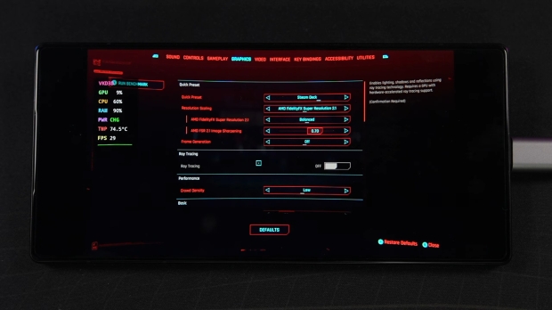 Cyberpunk 2077 runs on a Snapdragon 8 Gen 5-powered phone with PC emulation at 20-50FPS 03