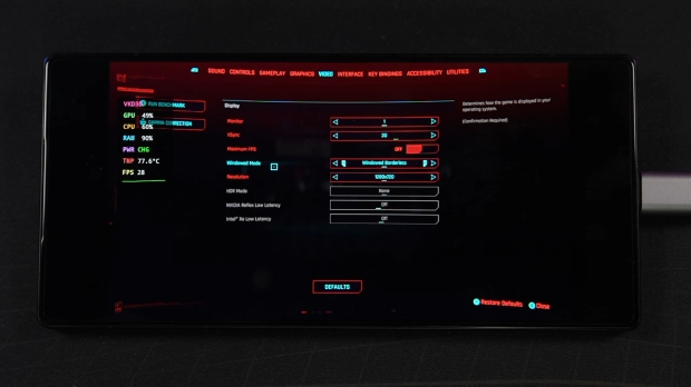 Cyberpunk 2077 runs on a Snapdragon 8 Gen 5-powered phone with PC emulation at 20-50FPS 04