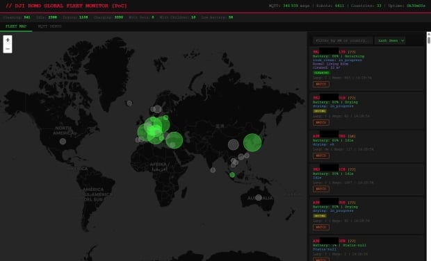 Thousands of DJI vacuums hacked across 24 countries, remote access 202602242