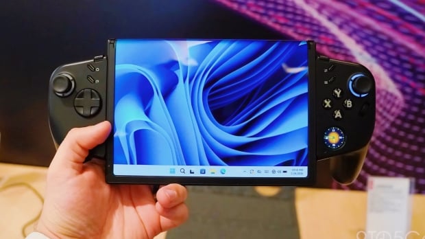 Lenovo Legion Go Fold concept PC gaming handheld, image credit: 9To5Google.