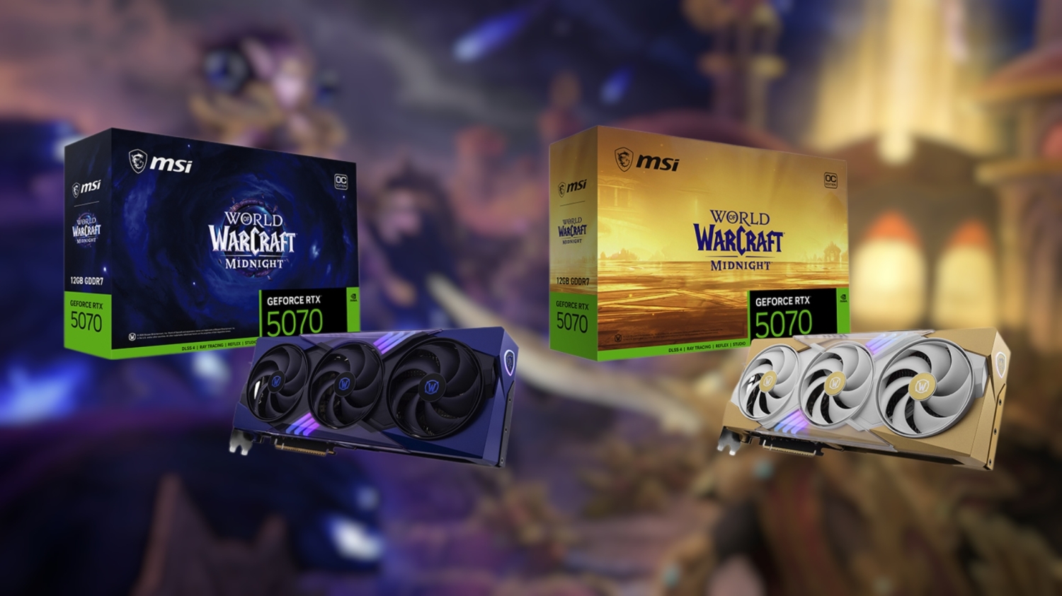 MSI and Blizzard unveil GeForce RTX World of Warcraft: Midnight Special ...