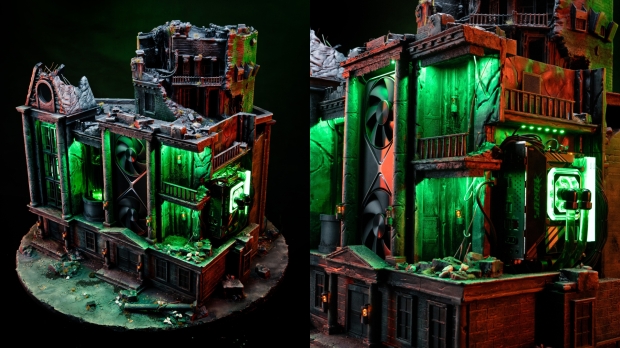 Here's Resident Evil's Raccoon City police station turned into an incredible custom PC 3