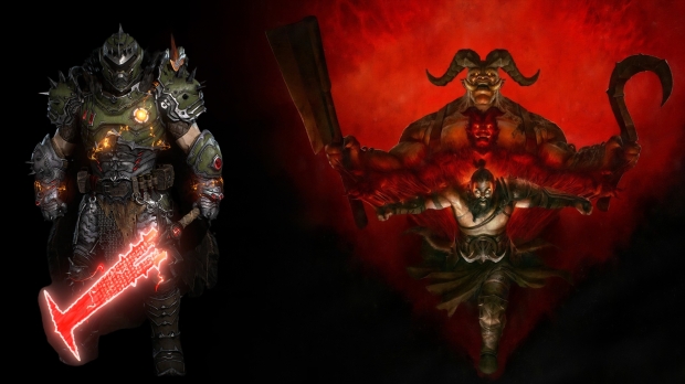 Open enlarged image Diablo 4 lets players transform into The Butcher and put on the DOOM Slayer's armor