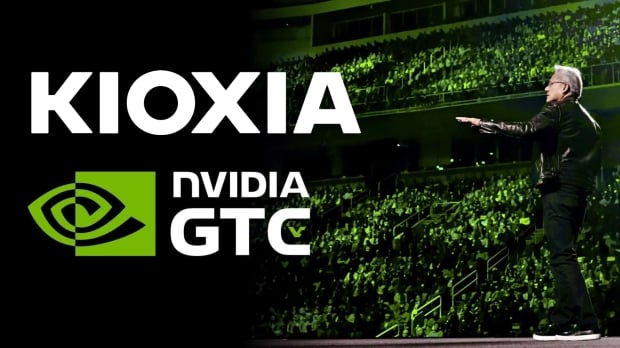 KIOXIA brings its flash memory, SSD, and AI innovations to NVIDIA GTC 2026