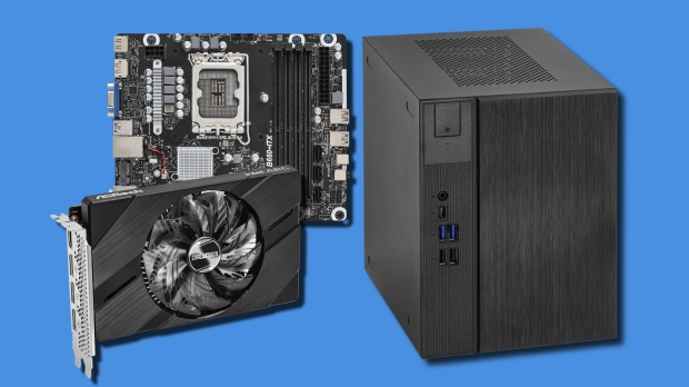 Open enlarged image ASRock's DeskMeet with an Intel Arc A380 is an affordable Steam Machine alternative