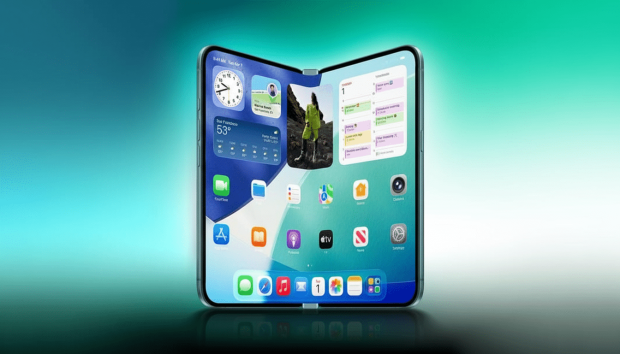 Samsung set to begin mass production on Apple's OLED foldable display 651165651