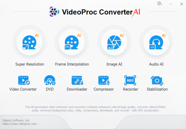 VideoProc Converter AI: Best AI Video & Image Enhancer in 2026 1