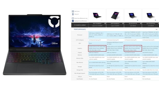 Lenovo confirms GeForce RTX 5070 Mobile GPU with 12 GB of VRAM 3