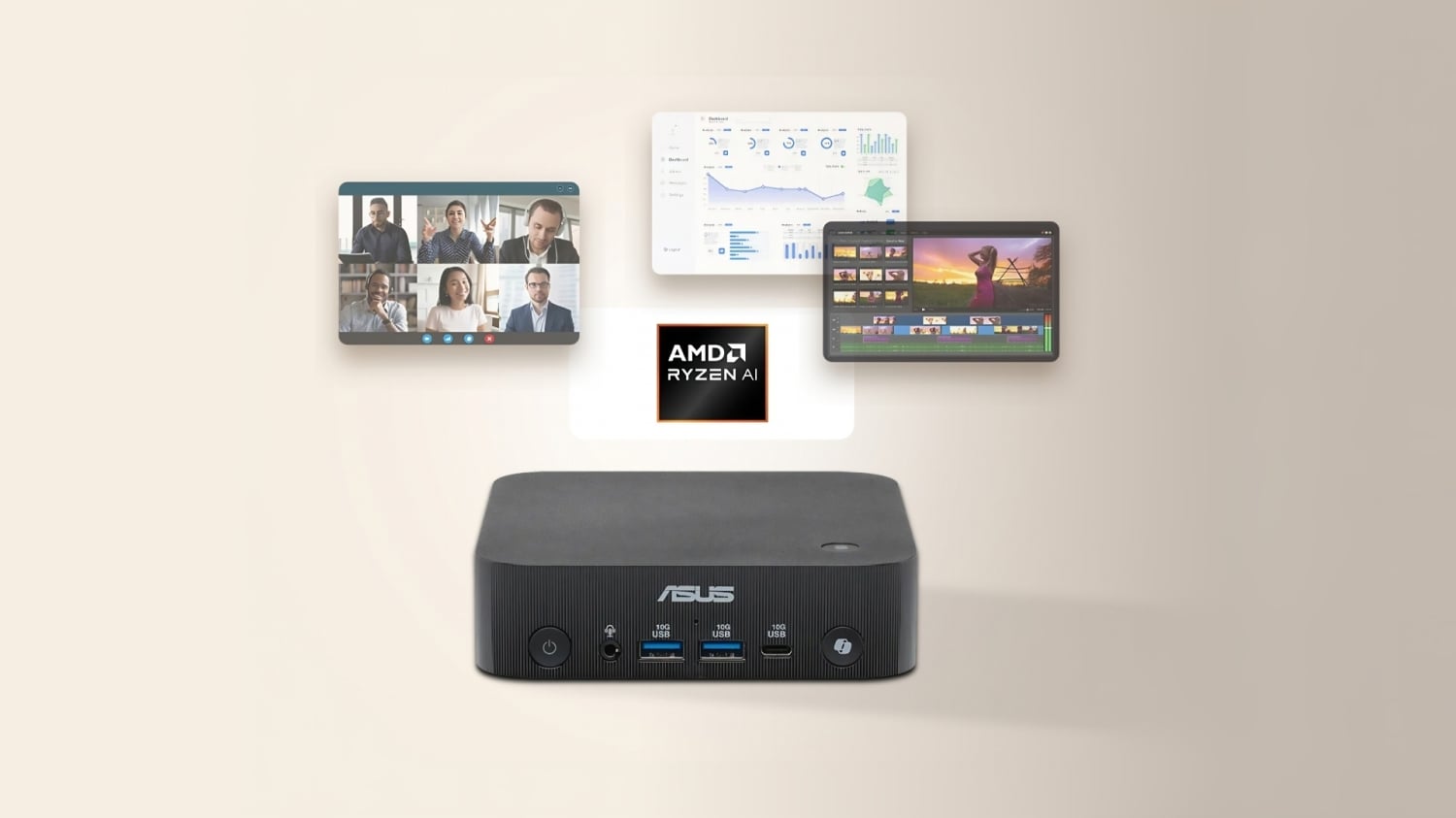 ASUS's compact PN55 Mini PC features Ryzen AI 400 Series processors ...