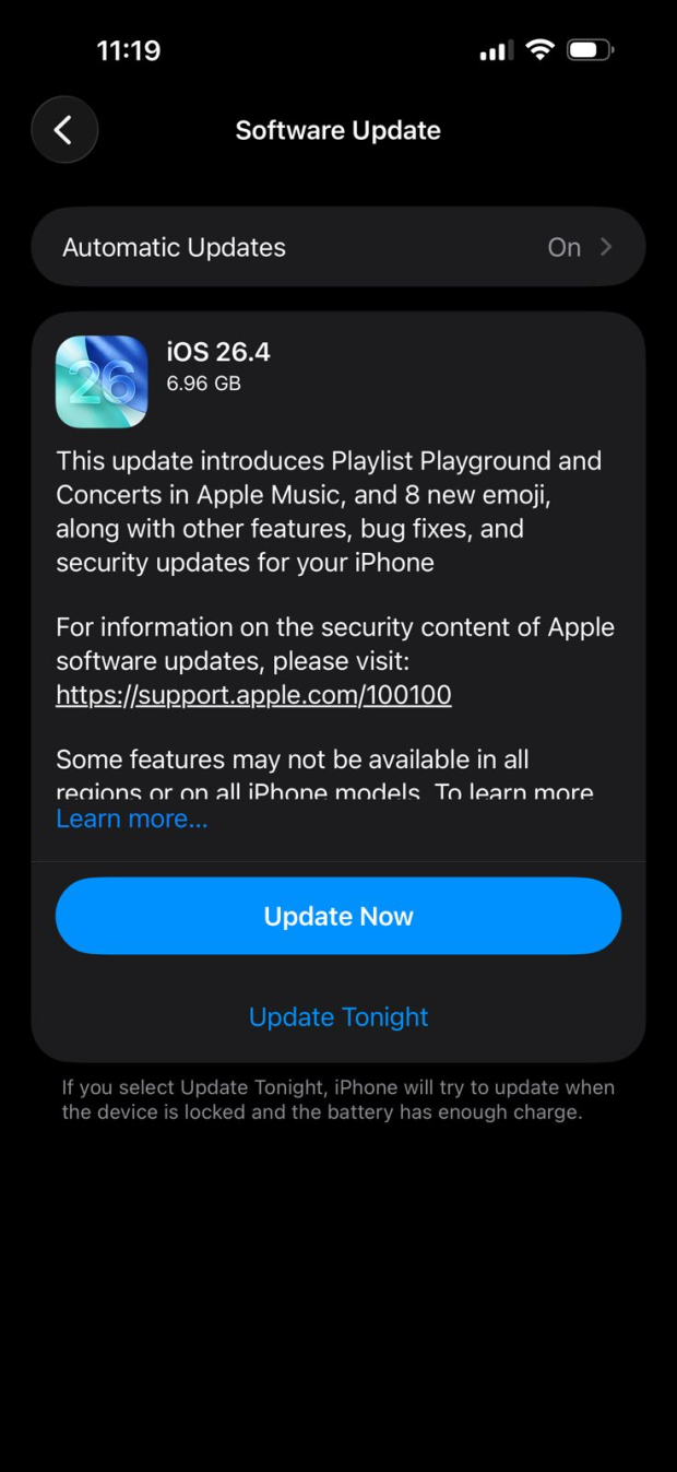 iOS 26.4 brings Playlist Playground and changes to Liquid Glass 2