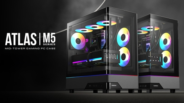 GAMDIAS launches new ATLAS M5 Series cases all about showcasing your hardware with panoramic views