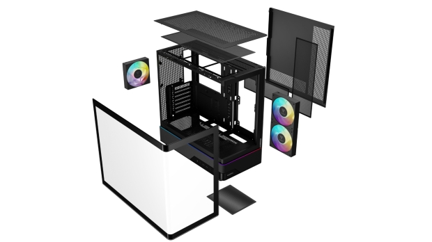 GAMDIAS launches new ATLAS M5 Series cases all about showcasing your hardware with panoramic views 3