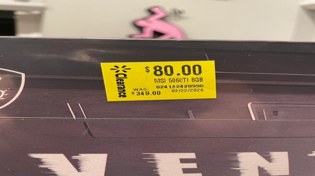 Redditor bags RTX 5060 Ti for just $80 in insane Walmart find 2