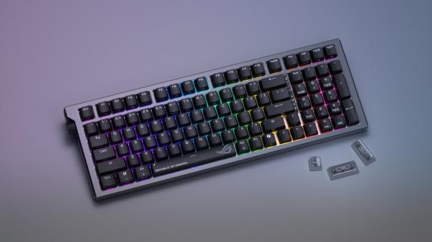 ASUS's new ROG Strix Morph 96 is a customizable wireless keyboard you can pull apart