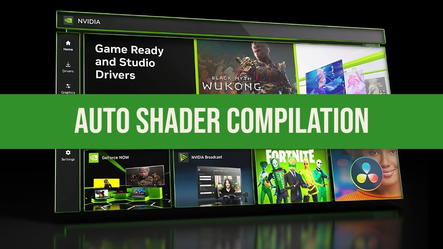 NVIDIA App’s new ‘Auto Shader Compilation’ feature speeds up game loading and reduces stuttering
