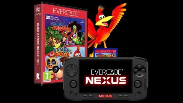 Evercade Nexus is a new retro gaming handheld that plays N64 classics like Banjo-Kazooie 2