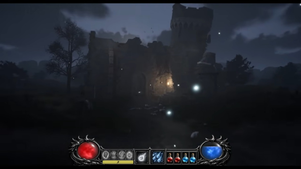 New Diablo 2 FPS footage released by modder, shows Countess' Forgotten Tower area with blizzard and ice blast spells 21