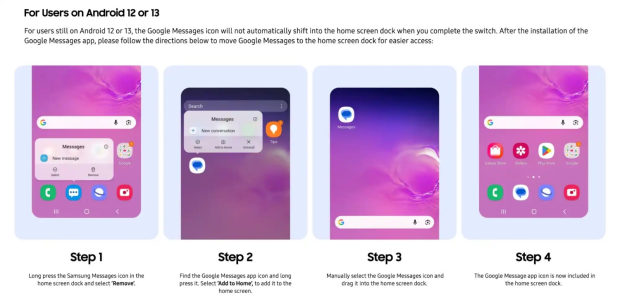Samsung Messages will be discontinued in July in favor of Google Messages in the US 1