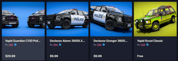 An example of the content sold on the Cfx Marketplace.