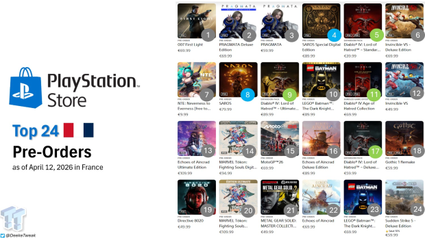 007 First Light, Pragmata, and Invincible VS top PlayStation Store pre-orders as PS5 owners anticipate new games 4