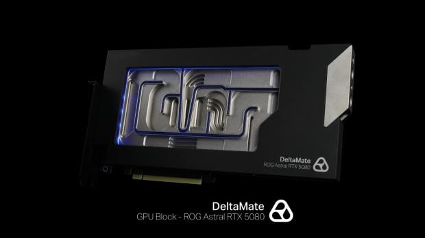 Thermal Grizzly's pricey Deltamate GPU Block reduces overclocked RTX 5080 temps by 20 degrees