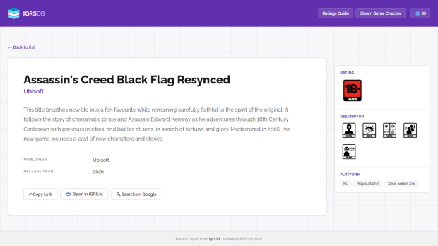 Assassin's Creed Black Flag Resynced reportedly set to feature 'new characters and stories' 20260414225034