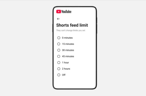 YouTube adds option to completely disable Shorts with zero-minute timer 651156156