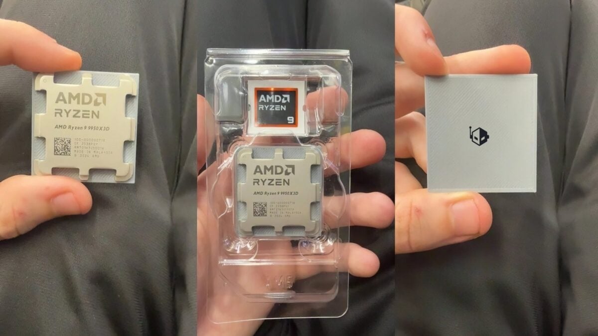 Redditor gets a cheap Ryzen 9 9950X3D, only to find the entire CPU