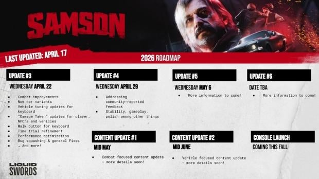 Liquid Swords' Samson is coming to consoles this Fall with new content and performance fixes 1