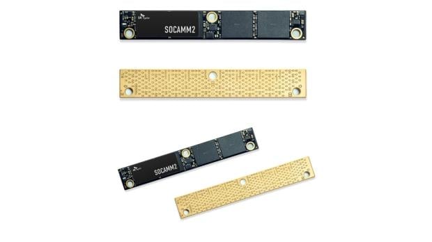 SK hynix's new 192GB SOCAMM2 memory modules, image credit: SK hynix.
