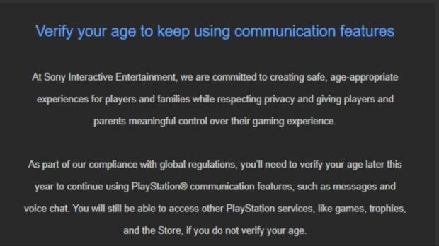 PlayStation will require age verification for messages and voice chat 165651
