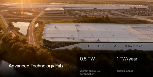 Tesla plans to use Intel's next-gen 14A process for its TeraFab project 331141