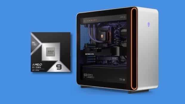 Alienware Area-51 Gaming Desktop with Ryzen 9 9950X3D2 variant now available