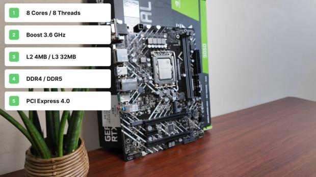 The 8-core Zhaoxin KaiXian KX-7000 CPU, image credit: GPUSpecs/YouTube.