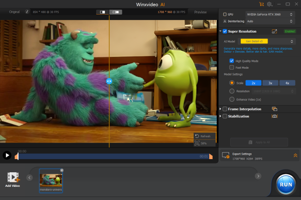 How to Convert DVD to MP4 and Upscale to 4K on Windows and Mac 4