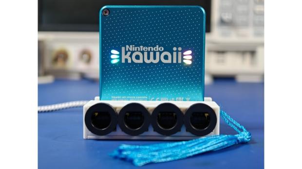 The Kawaii is a tiny, compact Nintendo GameCube, image credit: Bitbuilt/@YveltalGriffin.
