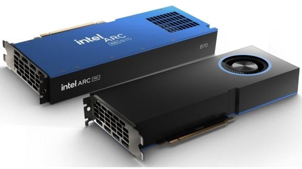 Intel's Arc Pro B70 'Big Battlemage' GPU falls behind RTX 5060 Ti in gaming performance 2