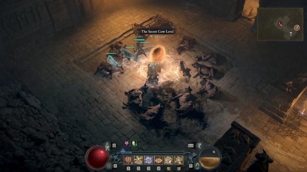 Diablo 4's Secret Cow Level has been discovered, and the Cow King drops a new Mythic Item