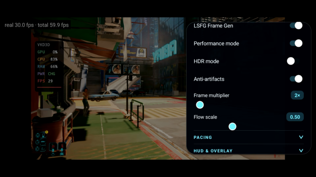 Android gets Vulkan-base Lossless Scaling frame generation, allowing Android devices to achieve triple-digit FPS in PC games 85