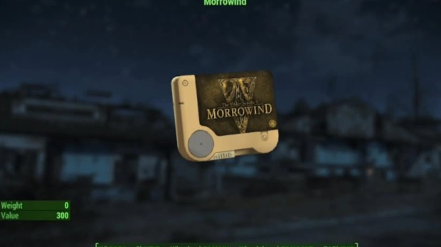 Elder Scroll 3: Morrowind is now running on a Pip-Boy inside Fallout 4 1