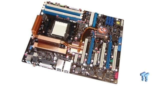 The original ASUS ROG Crosshair motherboard from 2006.