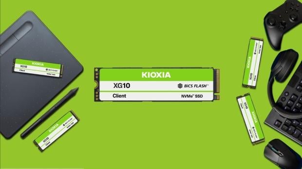 KIOXIA announces new XG10 Series PCIe Gen5 SSDs for OEMs and consumers