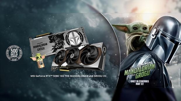 MSI unveils limited edition Star Wars GeForce RTX 5080 with Baby Yoda GPU brace 41