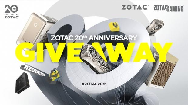 ZOTAC celebrates 20 years and is giving away custom GeForce RTX 50 Series GPUs