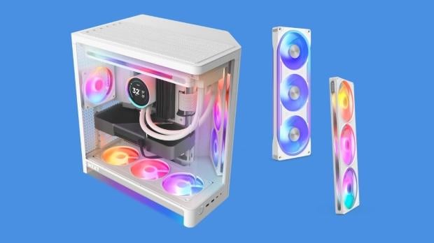 NZXT announces new panoramic dual-chamber H6 Series Cases and RGB fans