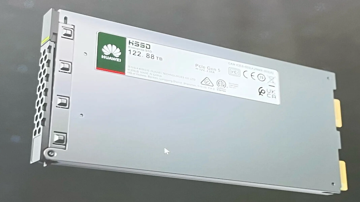Huawei produces 122TB SSDs using proprietary packaging to work around ...