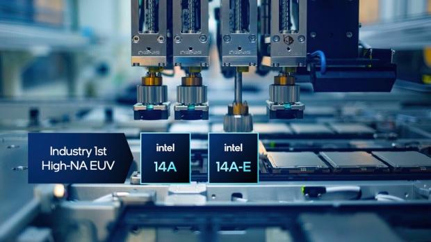 Intel's 14A node will enter risk production in 2028, while 10A and 7A nodes are on the roadmap