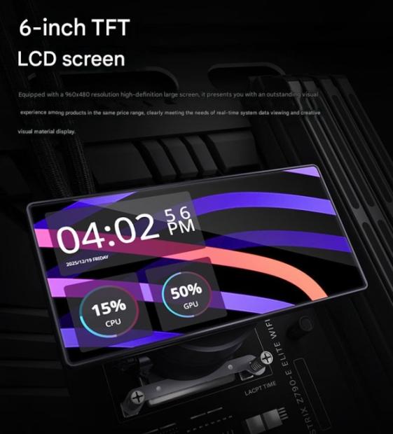 Cooler Master's latest AIO ships with a 6-inch screen that's basically a phone strapped to your radiator 1