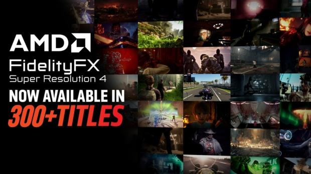 AMD's FSR 4 passes a new milestone, AI-powered super resolution in 300+ games